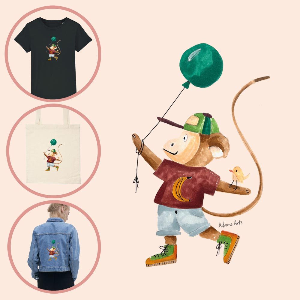 Kleding transfer Monkey