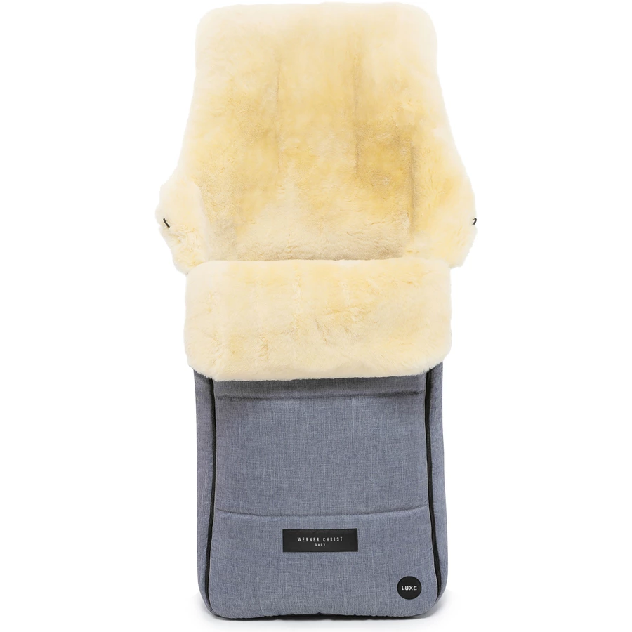 Werner Christ Baby Fußsack AROSA LUXE blu