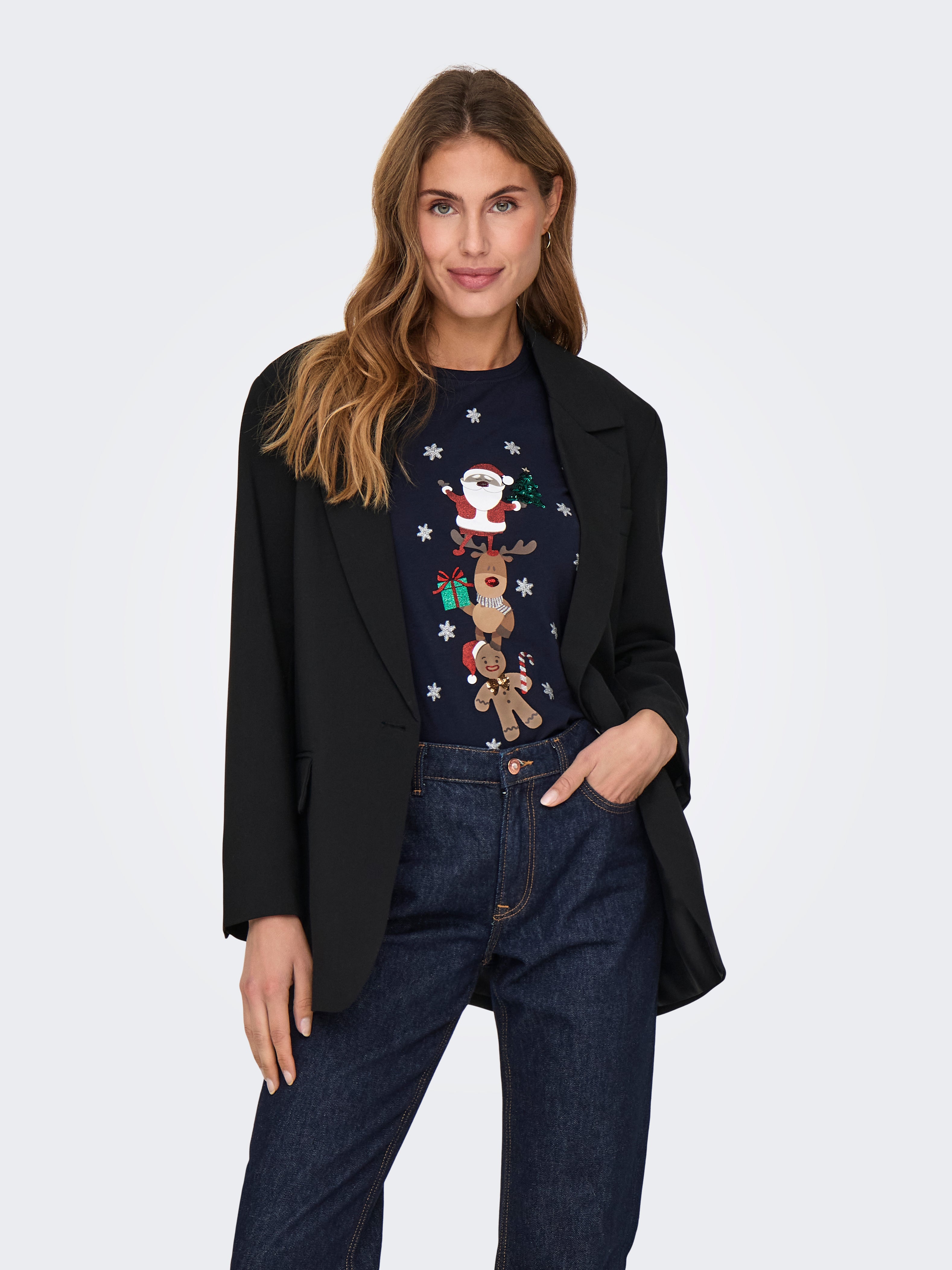 ONLXMAS T-shirt Night Sky
