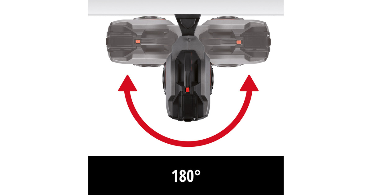 EINHELLAccu Waterslanghaspel GE-HR 18/30-1 Li-Solo  (Grijs/rood, Accu en oplader niet inbegrepen)