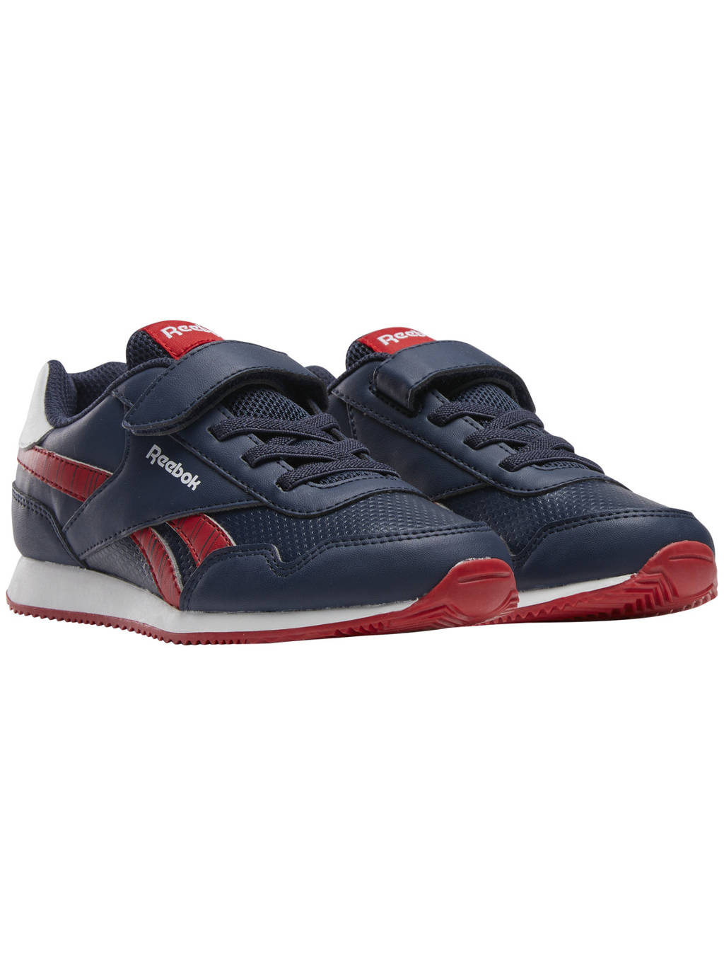 Reebok Royal Clean Joggersneakers donkerblauw/rood