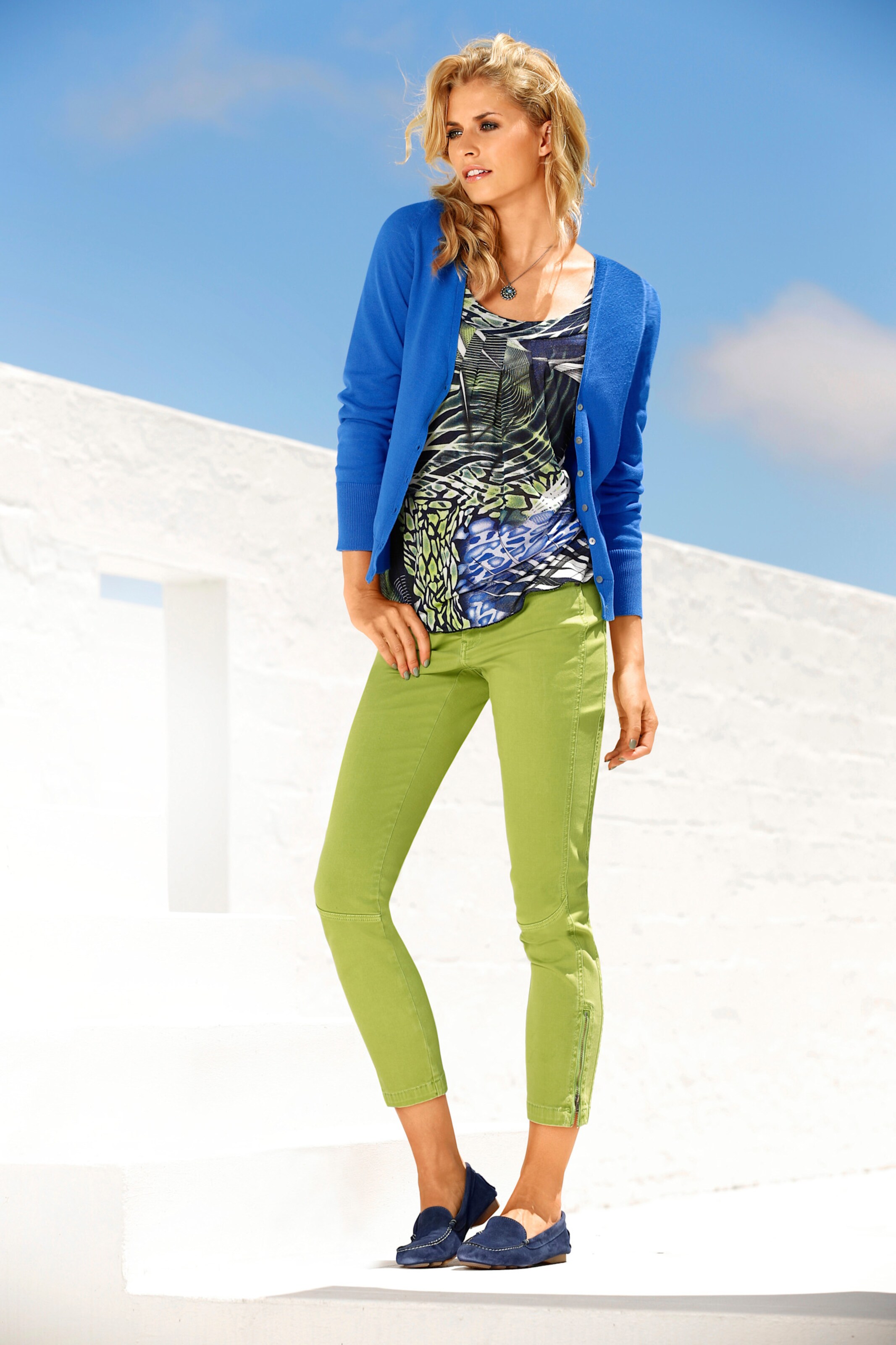 heine Röhrenhose in kiwi