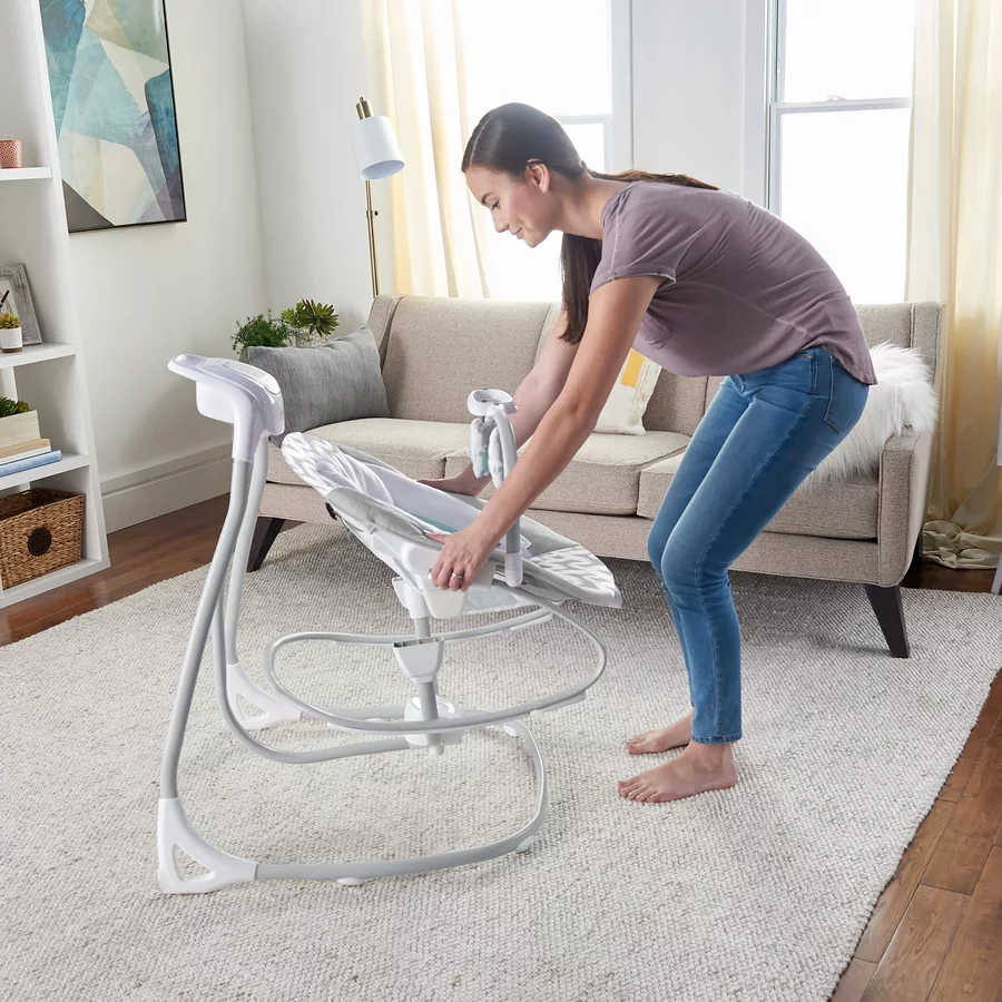 Ingenuity SimpleComfort™ Compact Soothing Swing & Rocker™ - Raylan™