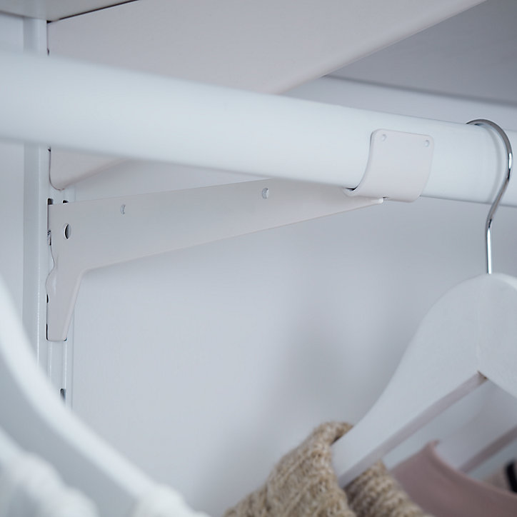 Tringle de penderie Form blanc compatible Lony Twinny et Poppit