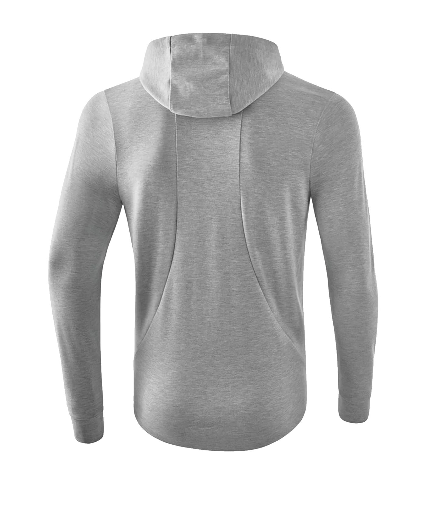 Erima Essential Kapuzensweatjacke Grau Schwarz