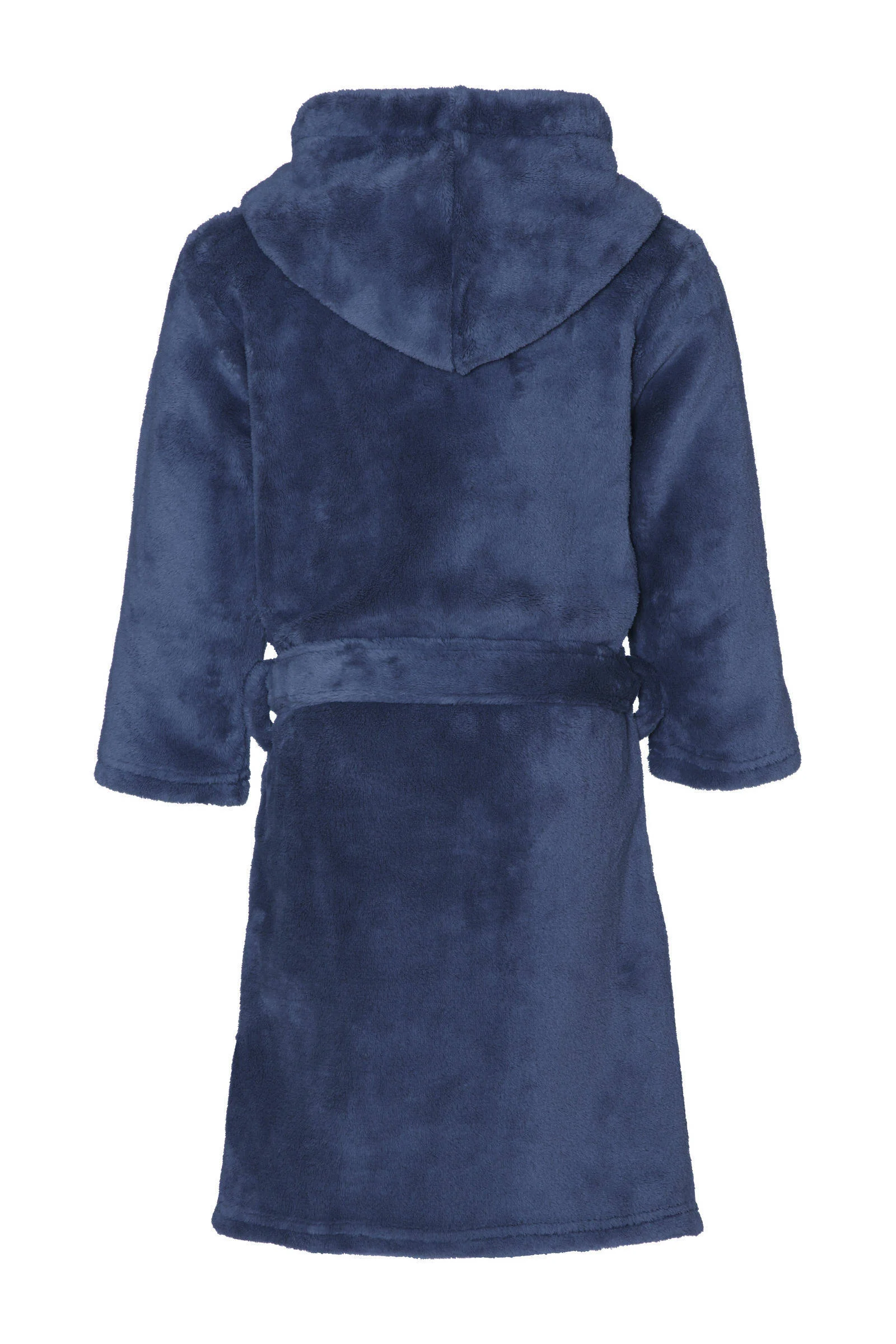 Playshoes fleece badjas donkerblauw