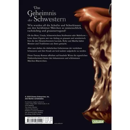 Carlsen Verlag Disney. Villains 6: Das Geheimnis der Schwestern