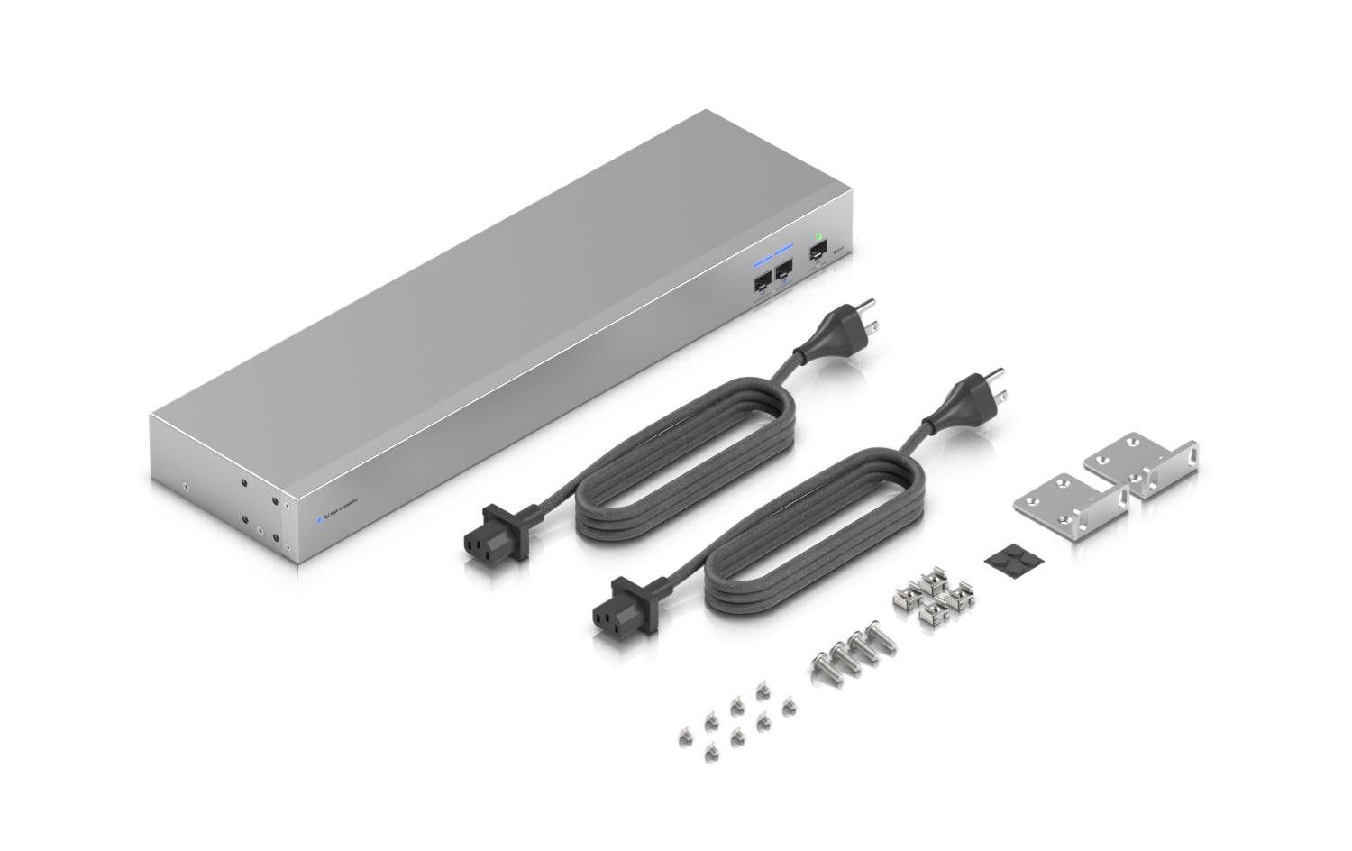 UniFi Switch USW-WAN 4 Port<br>Redundanter 10G-Switch für den Anschluss zweier Gateways an einen ISP – ideal für Shadow Mode High Availability