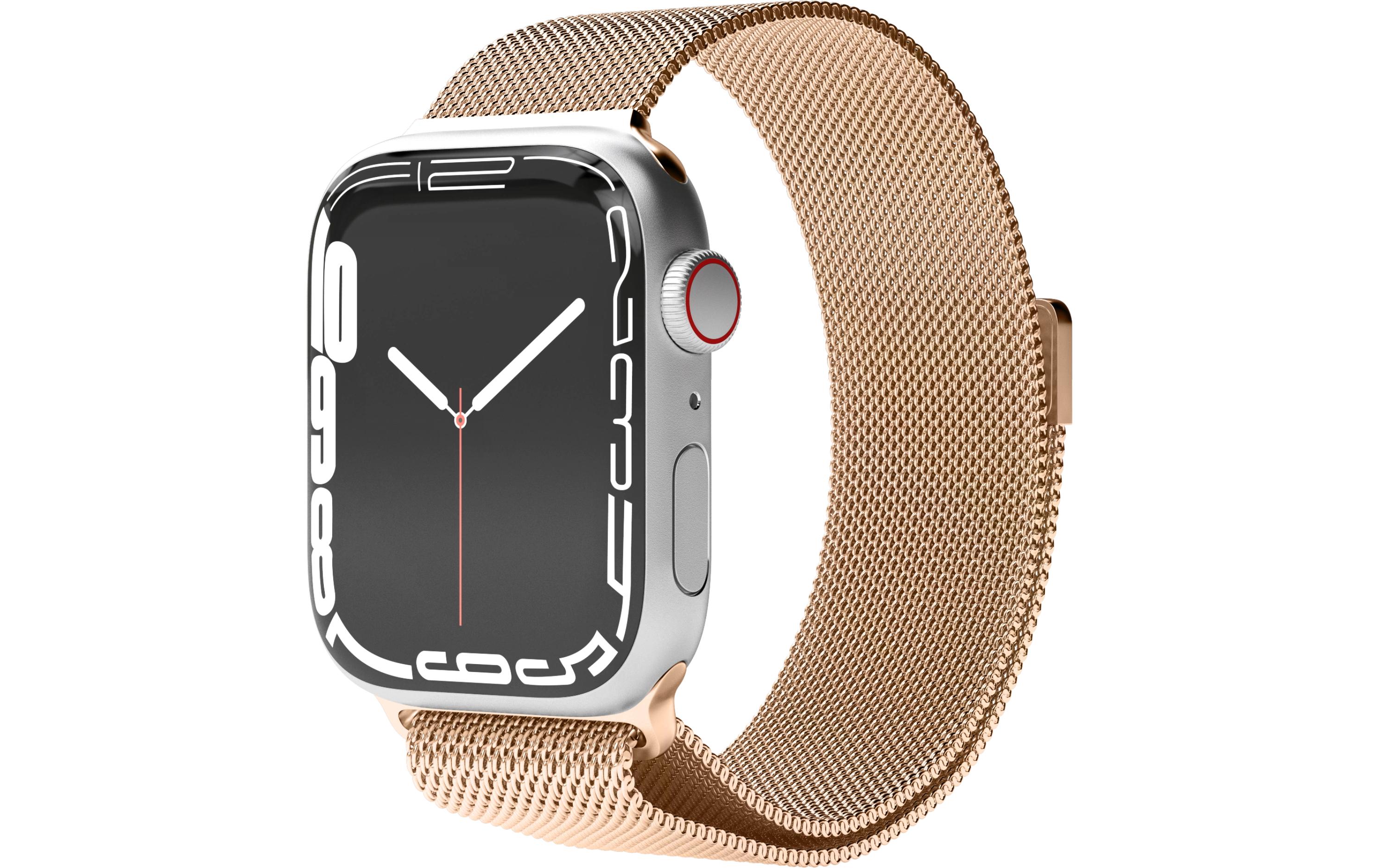 Armband Milanese Loop Apple Watch 42/44/45/49 mm RosegoldArmband für Apple Watch 42/44/45/49 mm