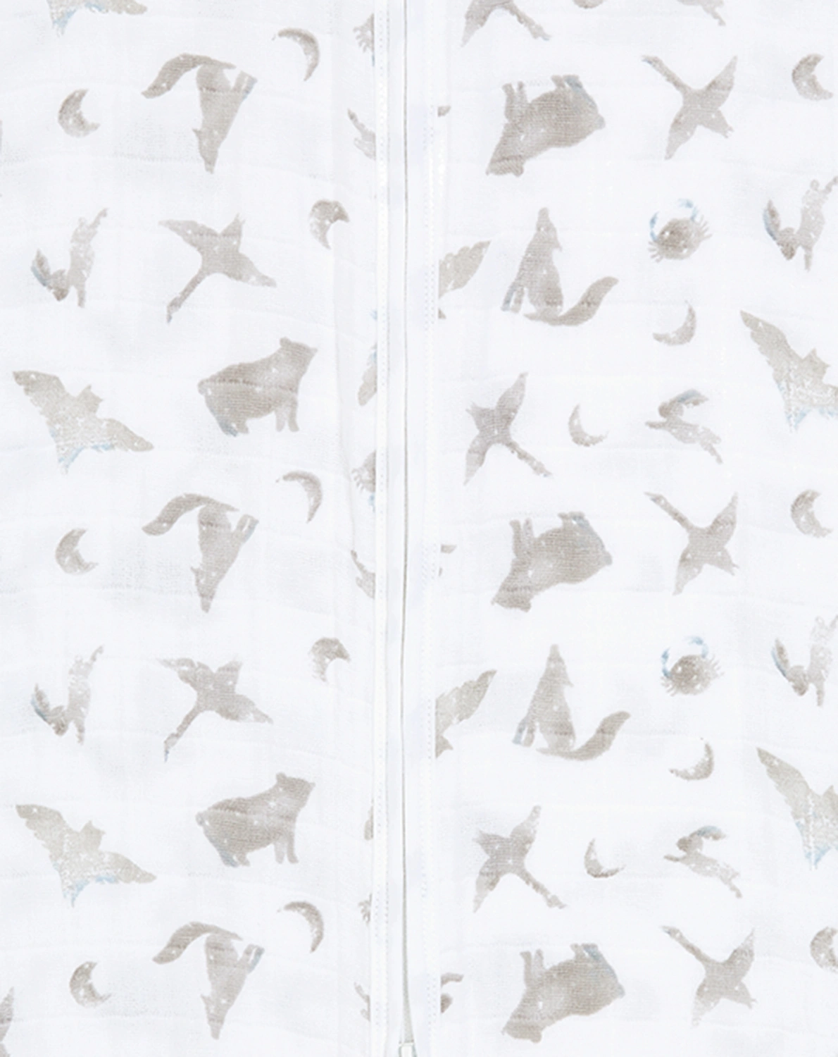 Musselin-Schlafsack MAP THE STARS - SKY ANIMALS in grau