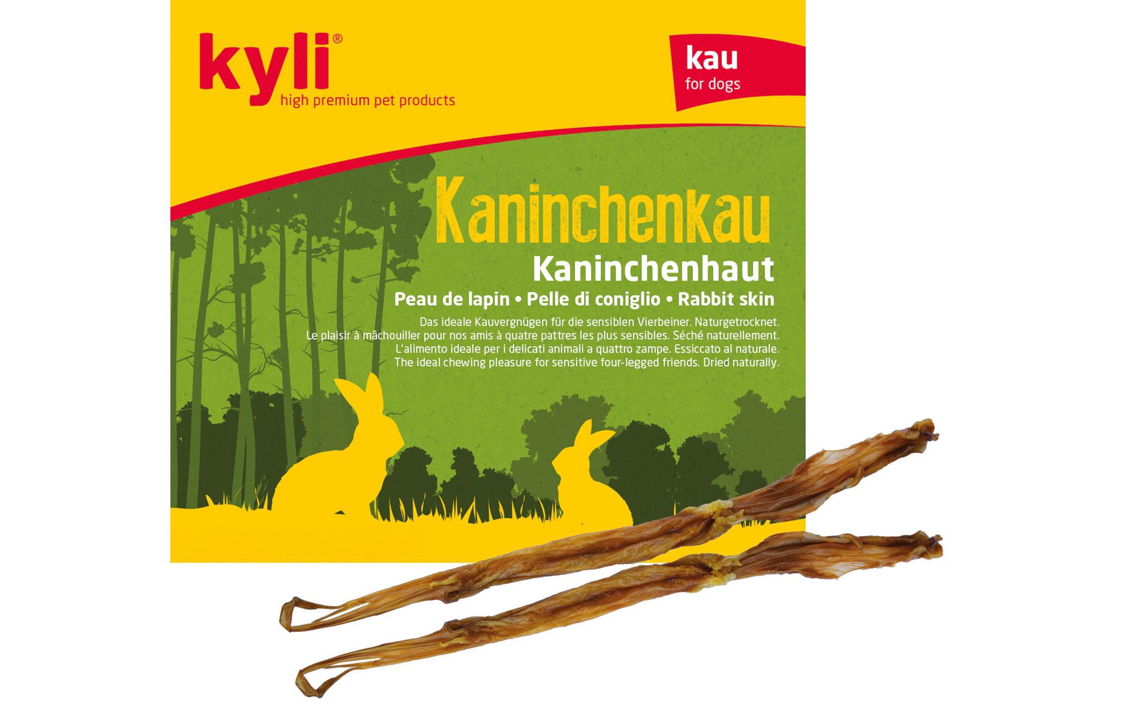 Kaustange Kaninchenkau 50 cm 4 StückKauartikel für Hunde