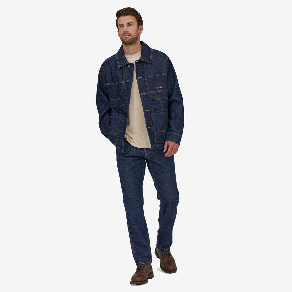 Herren-Hanf-Denimhose mit 5 Taschen – Normale Passform