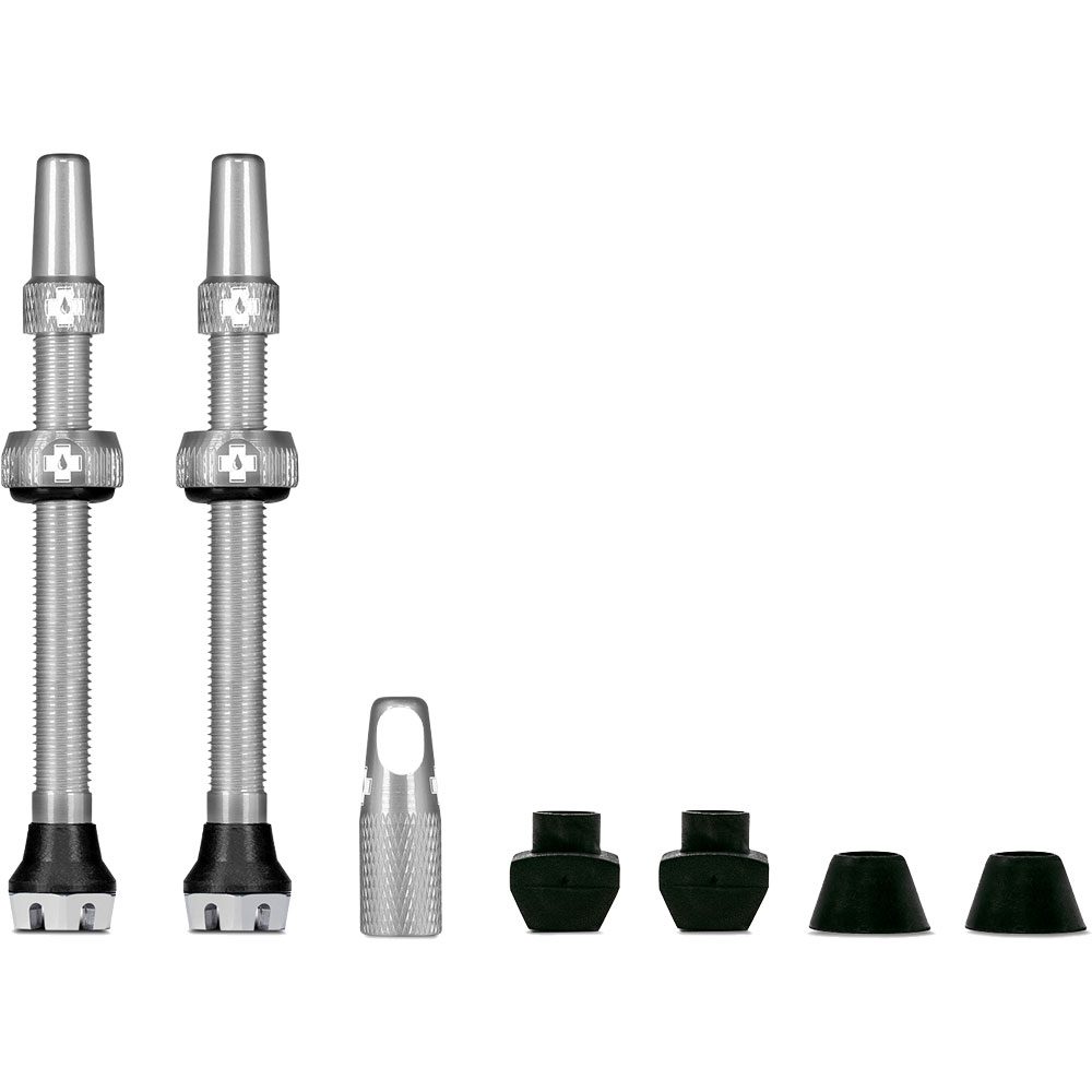 Muc - Off V2 Tubeless-Ventil Kit silber
