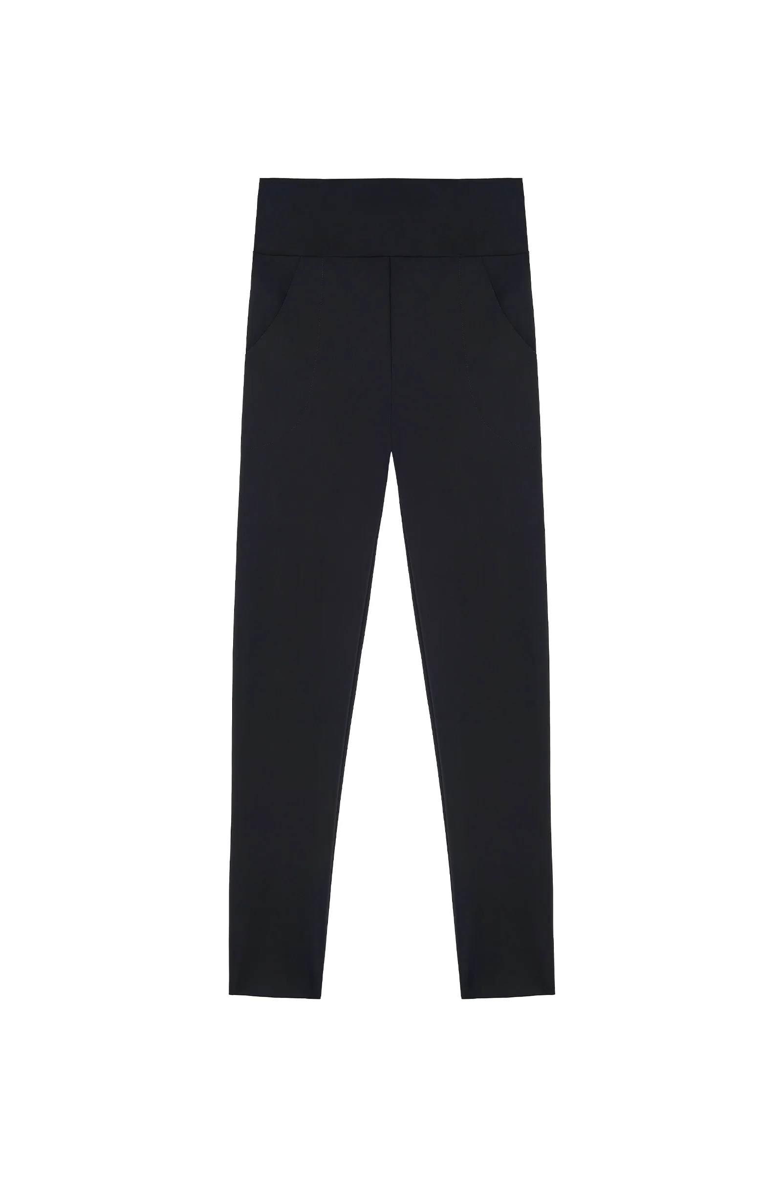 zaze Pantalon taille haute noir Noir