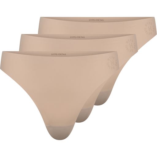 Hype The Detail 3-pak String Trusser, Sand, M