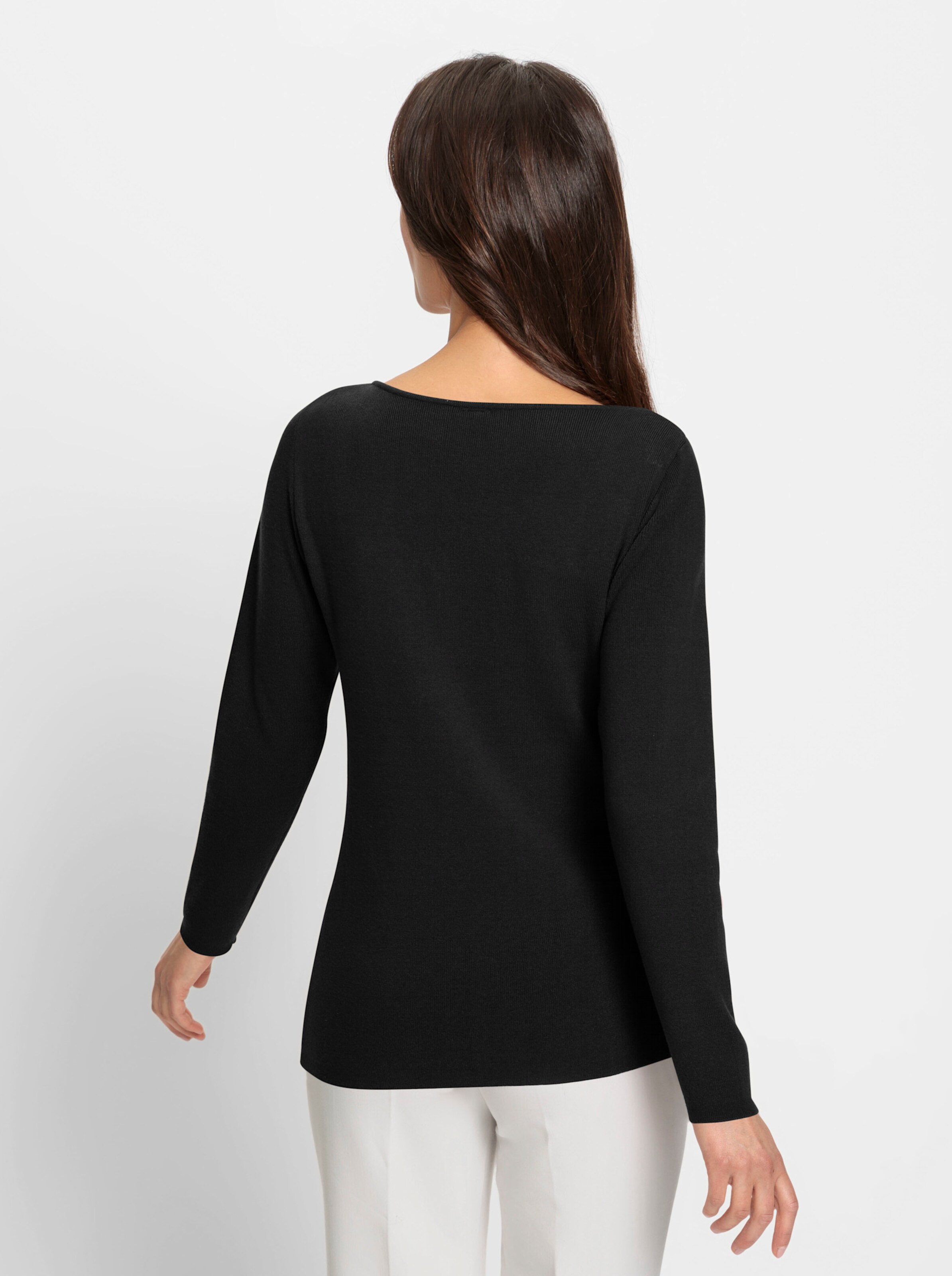 heine Pullover in schwarz