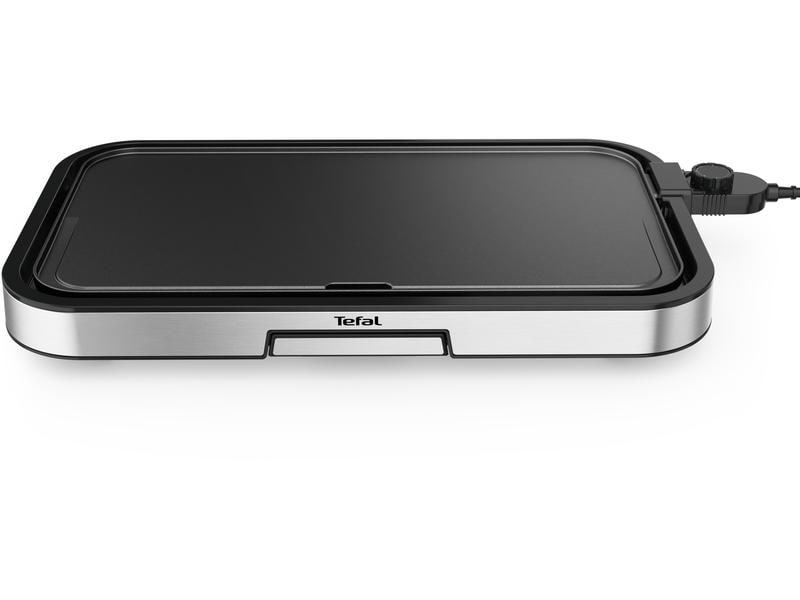 Tefal Plancha Giant CB631D 2300 W Extra grosser Tischgrill mit antihaftbeschichteter Grillplatte