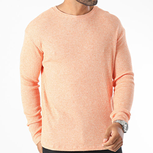 Tee Shirt Manches Longues Orange