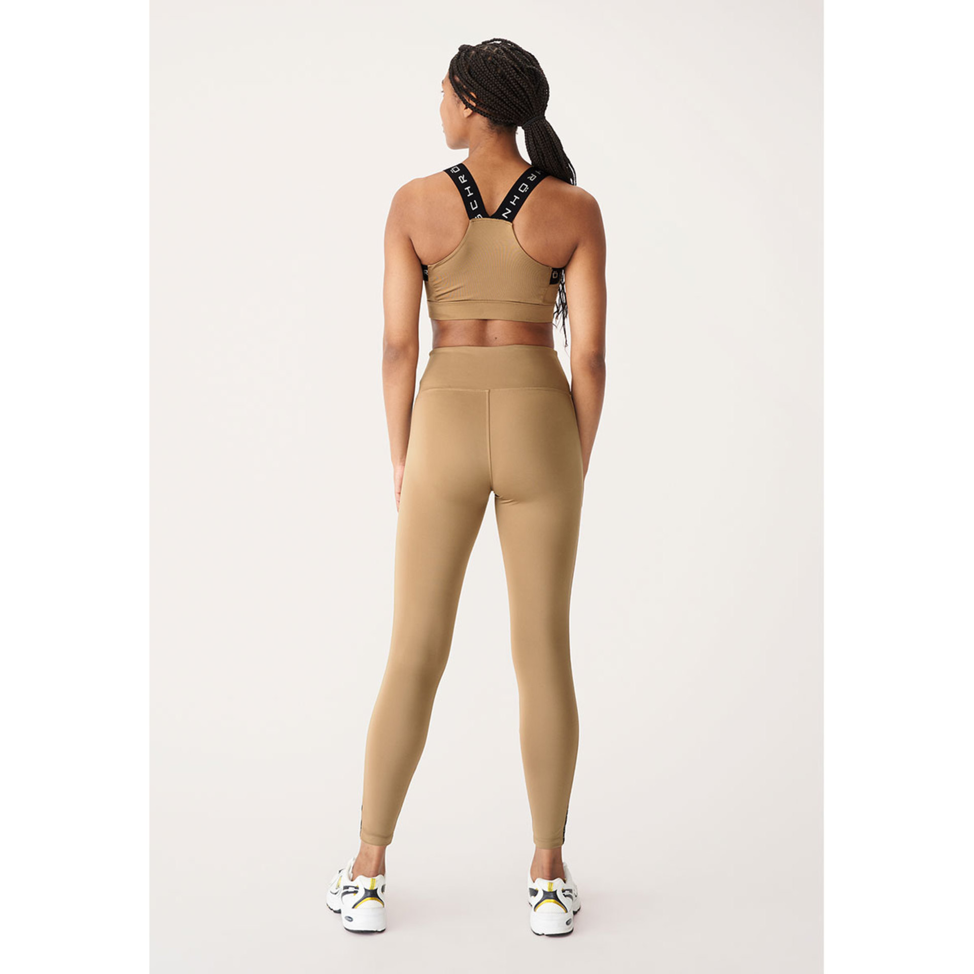 Röhnisch Kay High Waist Hardloopbroek Lang Bruin Dames