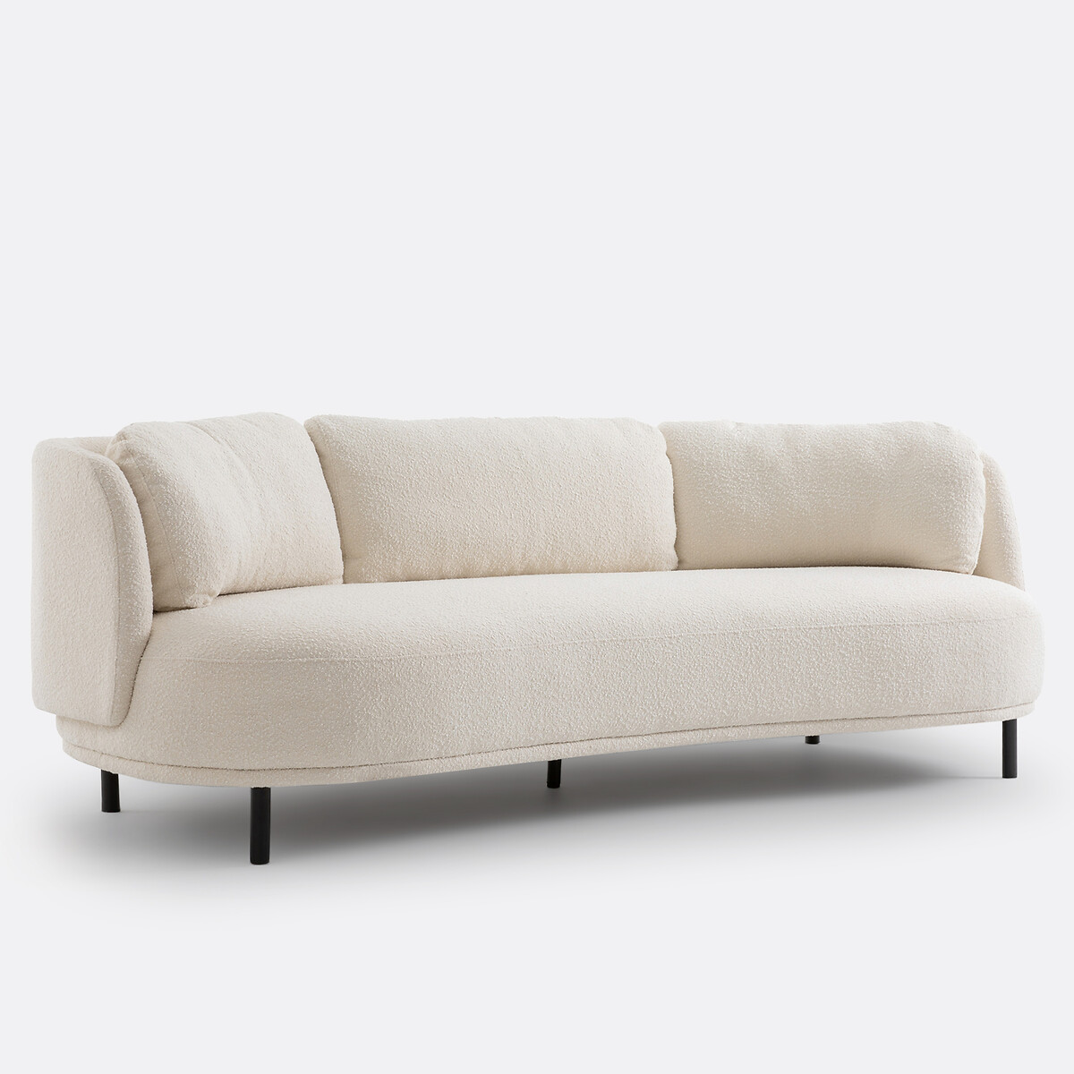 LA REDOUTE INTERIORS<br>Sofá Bouclé, Aro