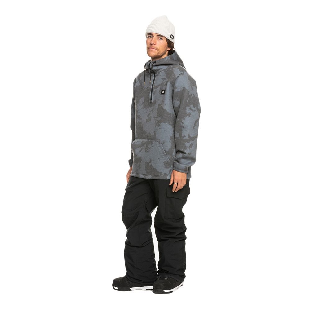Quiksilver SHREDDER - Sweat Homme tie dye true black