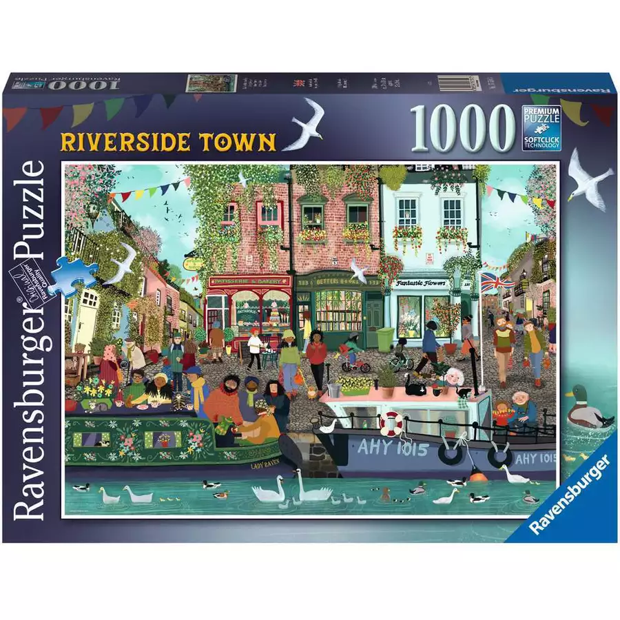 Ravensburger Riverside Town bunt
