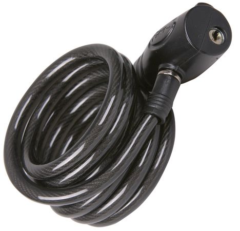 TWIN-TIP Kabelschloss  schwarz  120CM