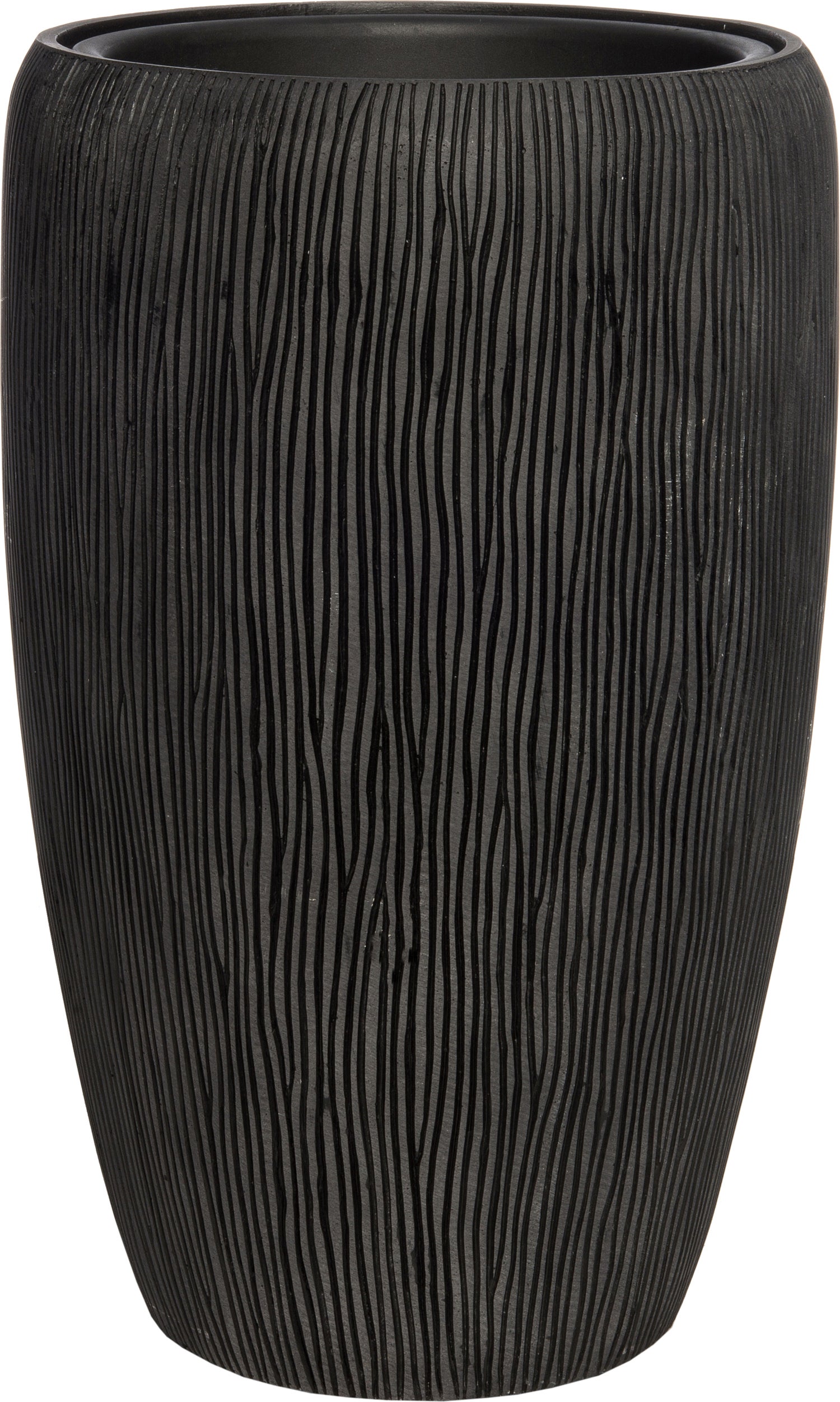 Intratuin bloempot Joep antraciet D 41 H 68 cm