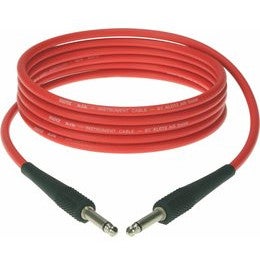 Klotz KIK1.5PPRT jack 6.35mm - jack 6.35mm instrumentenkabel rood 1.5 m