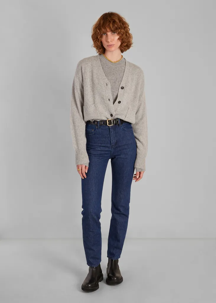 Pull en laine rainurée mérinos extrafine L'Exception Paris