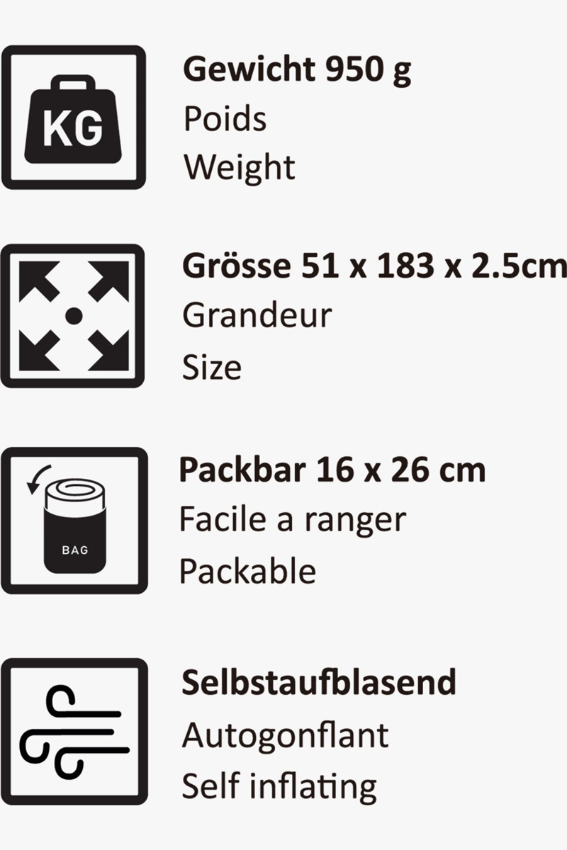46 NORD Travel Camp S.I. Luftmatratze