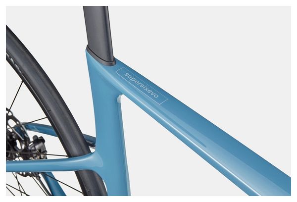 Vélo de Route Cannondale SuperSix Evo 4 Shimano 105 12V 700 mm Bleu Storm Cloud