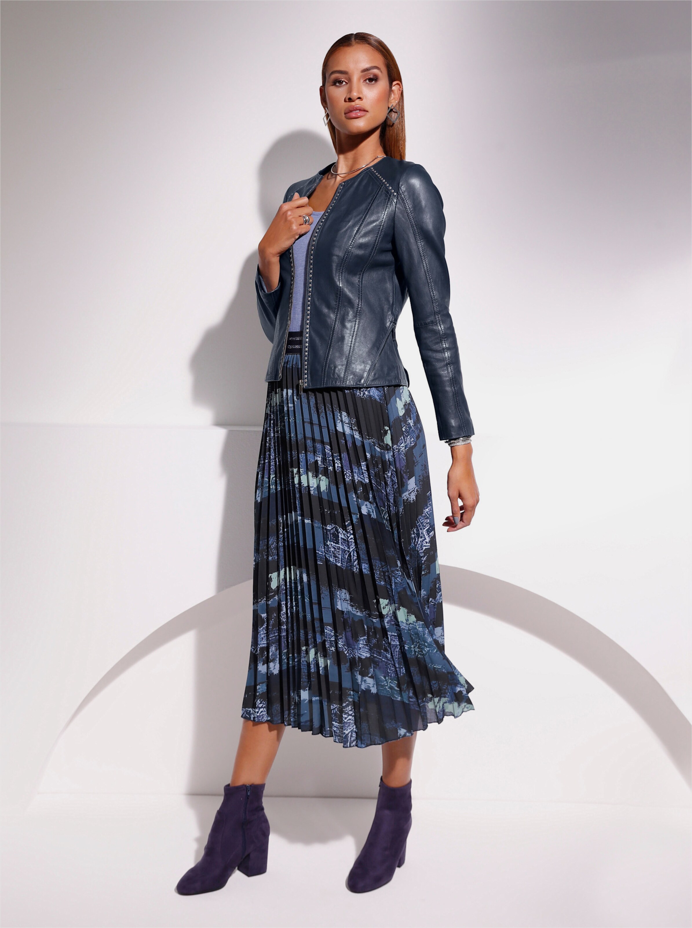 Lederjacke