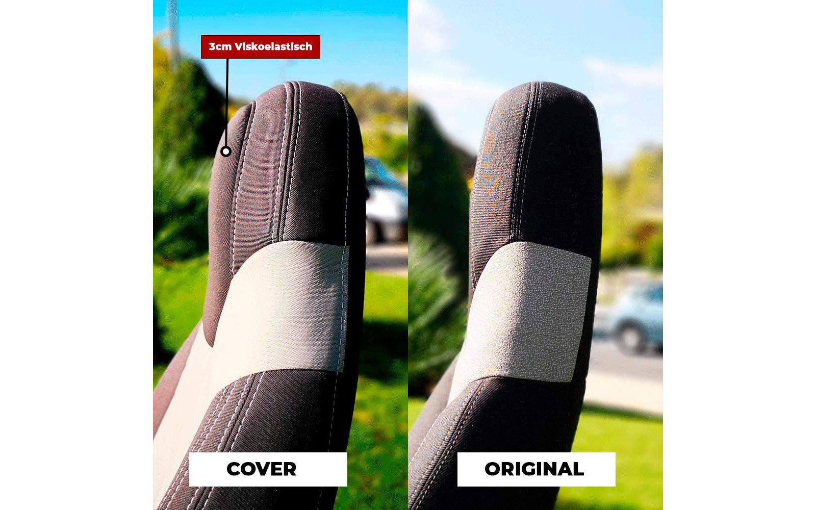 Sitzbezüge Capitan 2 Stück Fiat Ducato, Citroën Jumper, Peugeot Boxer Bj. 2006 - 2020