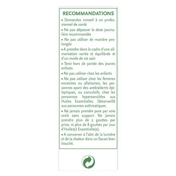 Phytosun Arôms Huile Essentielle Thym à Thuyanol Bio 5ml