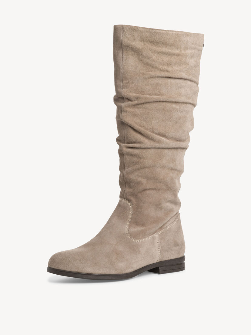 Leren Laarzen - beige
