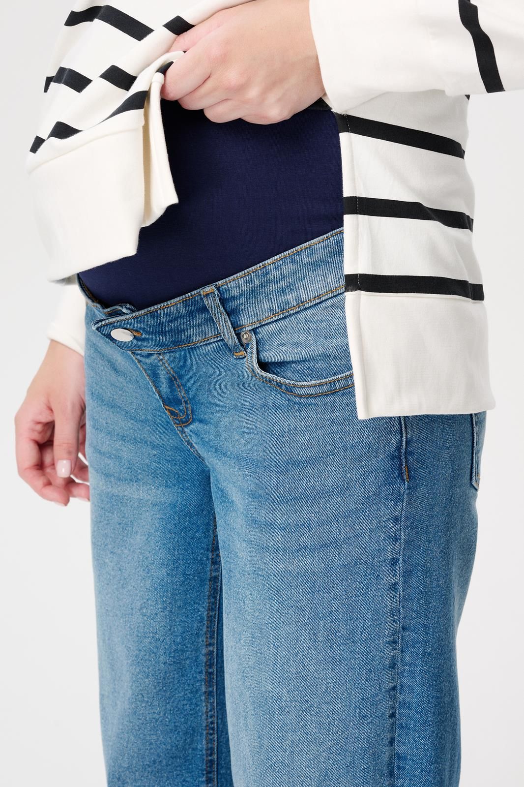 Noppies Maternity Wide leg Jeans Lemi - Vintage Blue
