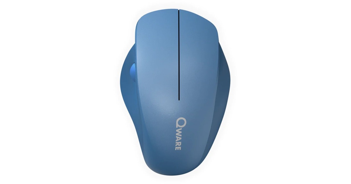 QwareLuton Draadloze Muis  (Blauw, 1600 DPI)