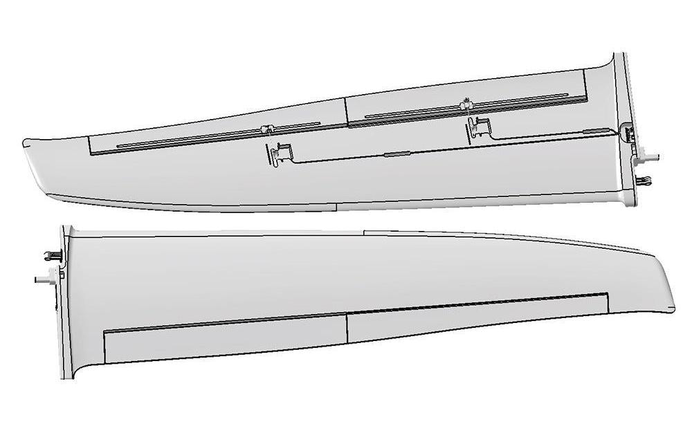 Tragflächensatz FUNRAY<br>Tragfläche