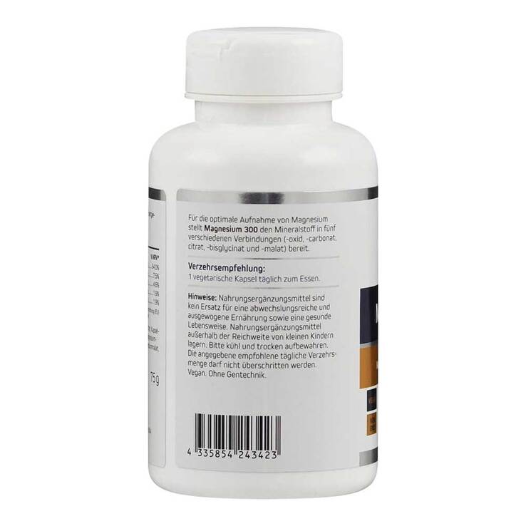 Magnesium 300 mg Kapseln, 90 St