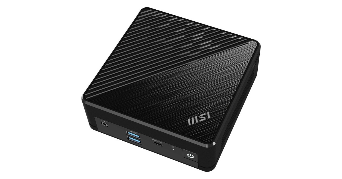 MSICubi N ADL S-226BEU barebone  (Zwart | N200 | UHD Graphics)