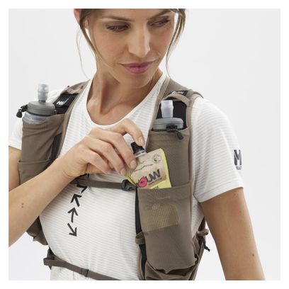 Sac d'Hydratation Unisexe Millet Intense 5L Beige