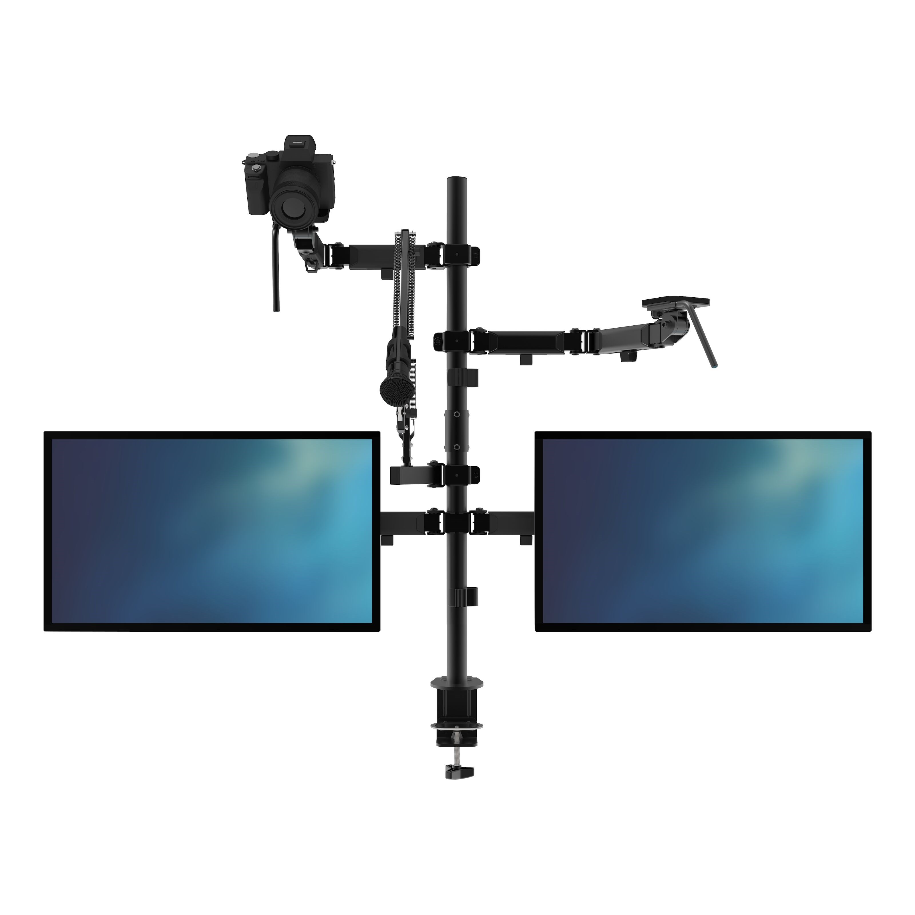 Luxorparts Studiostativ for 2 skjermer