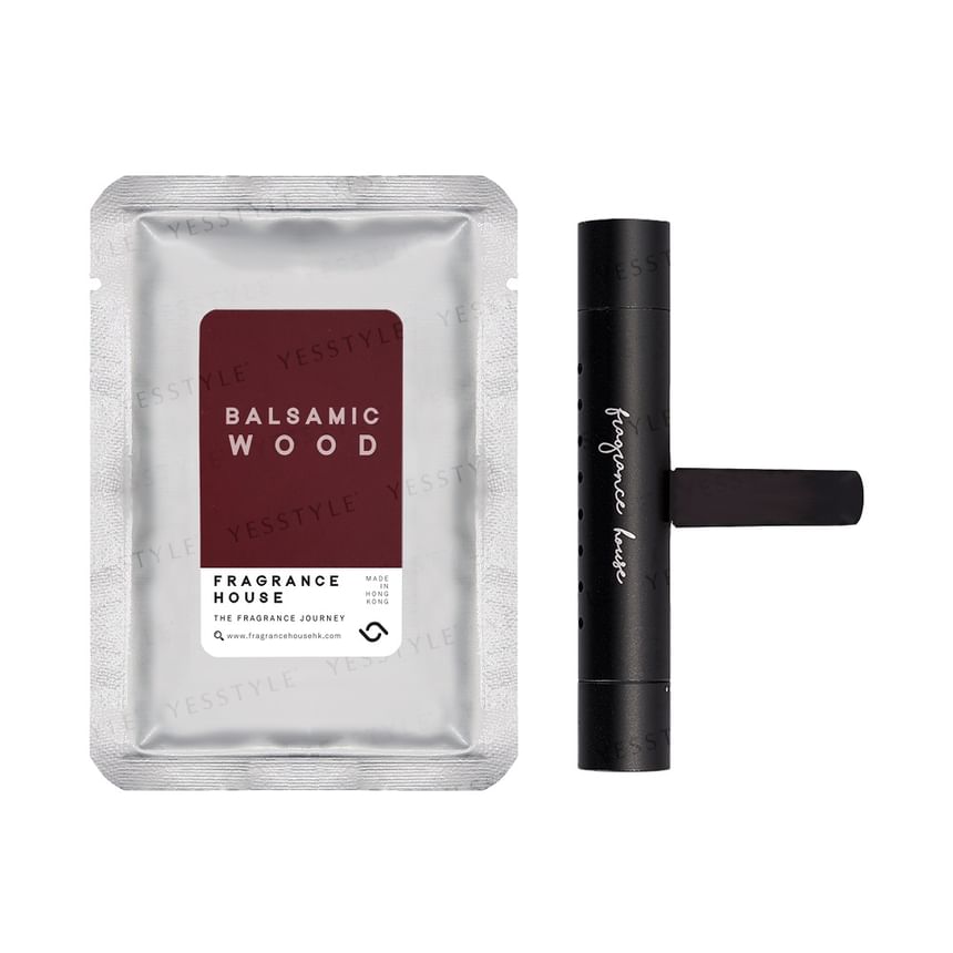 Fragrance House - Autogeurclip Balsamico Hout
