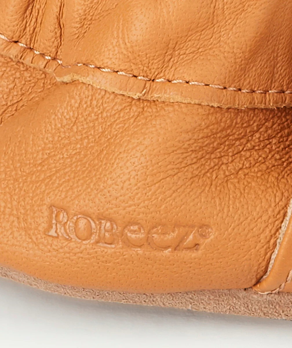 ROBEEZLES CHAUSSONS EN TANNAGE VÉGÉTAL SWEETY BEAR