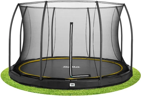 Salta Trampolin Comfort Edition Inground Ø396 cm, sort inkl. sikkerhedsnet (805-821)