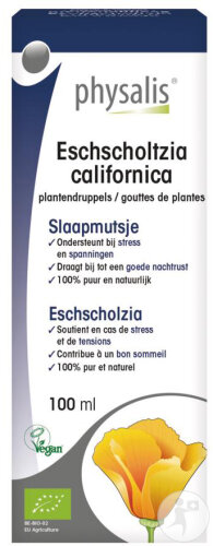 Eschscholtzia Californica Gouttes Plantes Bio 100 ml