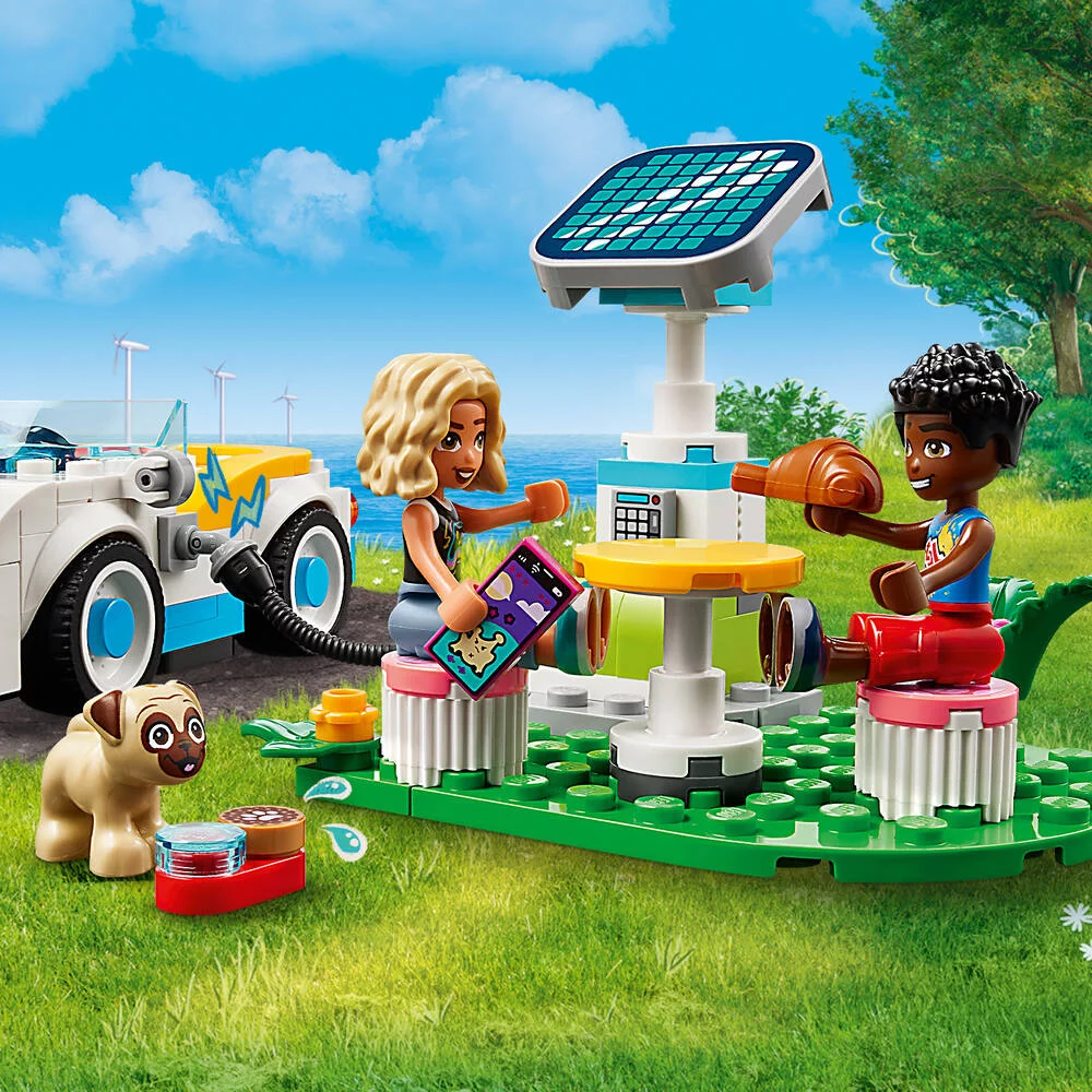 LEGO®FRIENDS 42609 - LA VOITURE ELECTRIQUE ET LA BORNE DE RECHARGE