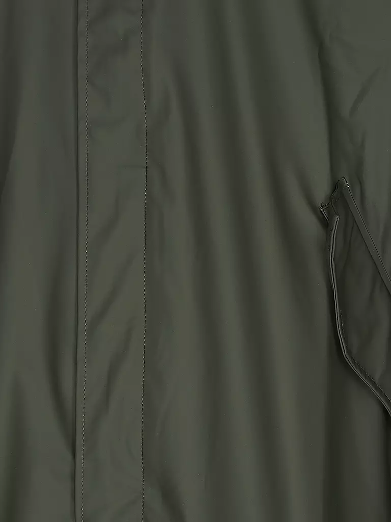 RAINS Parka - Regenjacke dunkelgrün