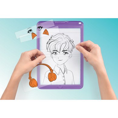 Creativ Tablette lumineuse à dessiner AVATAR MANGA